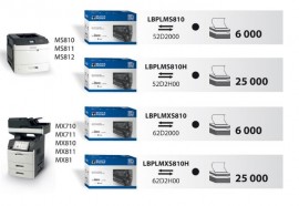 Nowe tonery Black Point do drukarek Lexmark